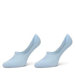 Stopki Tommy Hilfiger. Niebieskie skarpety damskie Tommy Hilfiger, bez wzorów. Za 49.99 zł.