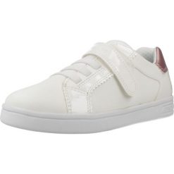 Buty GEOX J DJROCK GIRL Biały. Białe trekkingi damskie Geox, trekkingowe. Za 196.99 zł.