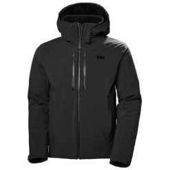 Kurtka Narciarska męska Helly Hansen Alpha Lifaloft Jacket. Czarne kurtki męskie Helly Hansen, na zimę, m, bez wzorów, sportowe, bez kaptura. W wyprzedaży za 1,729.00 zł.