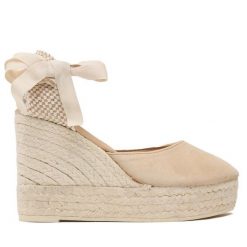 Espadryle Manebi. Brązowe sandały damskie Manebi, bez wzorów, bez obcasa, bez zapięcia. Za 489.99 zł.