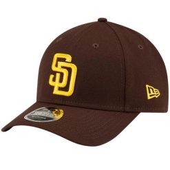 Czapka bejsbolowa 9forty MLB San Diego Padres PLYR REP MC OTC. Brązowe czapki i kapelusze męskie New Era, bez wzorów, klasyczne. Za 172.00 zł.