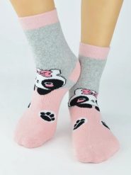 Skarpety dziewczęce frotte wzorzyste ABS SF006-G-02C EUR 31-34. Spodnie sportowe dla dziewczynek Noviti, bez wzorów. Za 13.21 zł.
