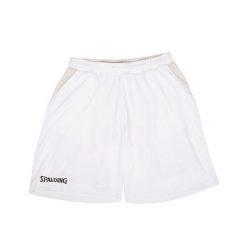 Szorty damskie Spalding Active. Białe szorty sportowe damskie Spalding, bez wzorów, sportowe, do koszykówki. Za 148.50 zł.