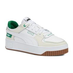 Buty damskie PUMA Carina Street VTG. Białe obuwie sportowe damskie Puma, bez wzorów, z gumy, trekkingowe. Za 229.99 zł.