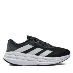 Buty do biegania adidas. Czarne buty sportowe męskie Adidas, bez zapięcia, do biegania. Za 449.99 zł.