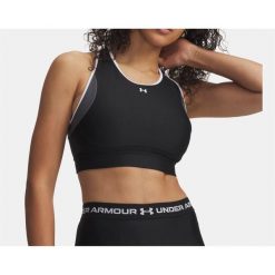 Damski biustonosz treningowy Under Armour 6005838-004 S. Czarne biustonosze Under Armour, bez wzorów. Za 147.99 zł.
