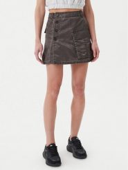 Alpha Industries Spódnica mini Vintage 156052 Szary Regular Fit. Szare spódnice damskie Alpha Industries, m, bez wzorów, z syntetyku, vintage, mini. Za 299.99 zł.