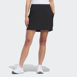 Skort Ultimate365 Solid. Czarne obuwie sportowe damskie Adidas, bez wzorów, z materiału, na golfa. Za 298.15 zł.