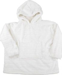 Intesi Bluza / snuddie z syntetycznego futerka biała. Białe bluzy damskie Intesi, bez wzorów, z syntetyku, bez kaptura. Za 172.70 zł.