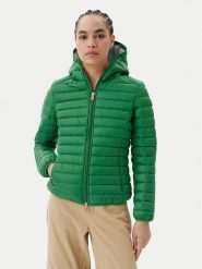Save The Duck Kurtka przejściowa D33620W GIGA20 Zielony Regular Fit. Zielone kurtki damskie SAVE THE DUCK, bez wzorów, z syntetyku, bez kaptura. Za 449.99 zł.