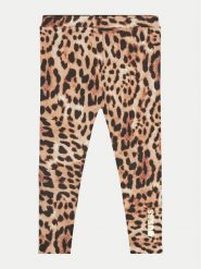 Guess Legginsy K4BB00 K6YW3 Kolorowy Slim Fit. Legginsy dla dziewczynek Guess, z aplikacjami, z bawełny. Za 159.99 zł.