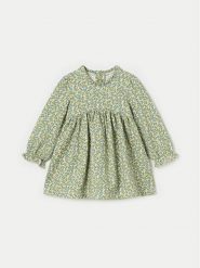 Mayoral Sukienka codzienna 2926 Zielony Regular Fit. Zielone sukienki dla dziewczynek Mayoral, bez wzorów, z bawełny, bez ramiączek. Za 69.99 zł.