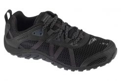 Buty trekkingowe męskie, Maipo Explorer Aerosport. Czarne trekkingi męskie Merrell, przed kostkę, trekkingowe. Za 399.99 zł.