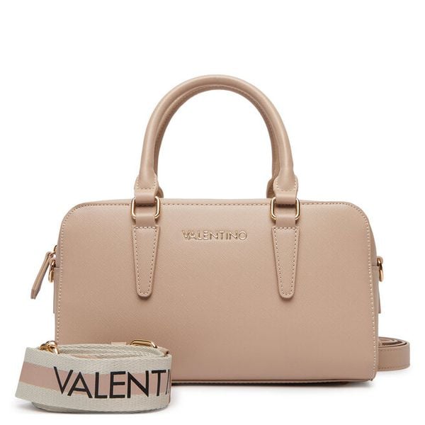 Torebka Valentino. Brązowe torebki do ręki damskie Valentino, bez wzorów, klasyczne, bez dodatków. Za 480.99 zł.