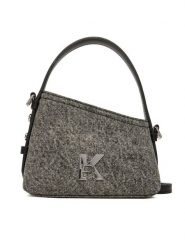 Karl Lagerfeld Jeans Torebka B1W30190 Czarny. Czarne torebki do ręki damskie Karl Lagerfeld Jeans, bez wzorów, z jeansu, bez dodatków. Za 559.99 zł.