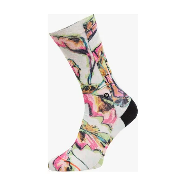 Stance Skarpety Logging Out Crew , zielony, rozmiar S. Zielone skarpety damskie Stance, bez wzorów, z bawełny. W wyprzedaży za 39.99 zł.