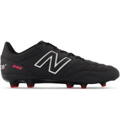 Korki New Balance MS42FBK2 – czarne. Czarne buty sportowe męskie New Balance, z materiału, bez zapięcia, na fitness i siłownię. Za 249.99 zł.