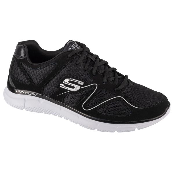 Buty sportowe Sneakersy męskie, Verse - Flash Point. Czarne buty sportowe męskie Skechers, bez zapięcia, trekkingowe. Za 223.99 zł.