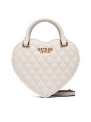 Guess Torebka HWQG98 94770 Biały. Białe torebki do ręki damskie Guess, z aplikacjami, ze skóry, bez dodatków. Za 589.99 zł.
