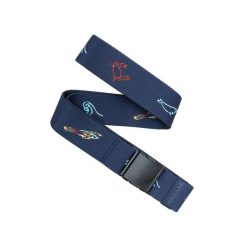 Pasek do spodni Arcade Save the Waves - navy. Niebieskie paski damskie ARCADE, bez wzorów. Za 135.99 zł.