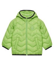 United Colors Of Benetton Kurtka przejściowa 2TWDGN02V Zielony Regular Fit. Zielone kurtki i płaszcze dla chłopców United Colors Of Benetton, bez wzorów, z syntetyku, bez kaptura. Za 99.99 zł.