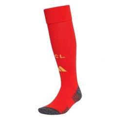 GETRY RC LENS 26/27. Czerwone legginsy sportowe męskie Adidas, l, z aplikacjami, z bawełny, do piłki nożnej. Za 99.95 zł.