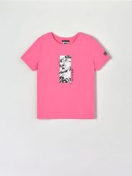 Koszulka Naruto - różowy. Czerwone t-shirty damskie Sinsay, l, bez wzorów, z bawełny, bez kołnierzyka. W wyprzedaży za 19.99 zł.