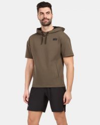 Męska bluza z kapturem Kilpi DIAN-M. Zielone bluzy męskie Kilpi, m, bez wzorów, z kapturem. Za 318.77 zł.