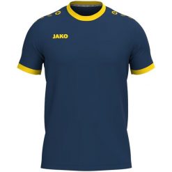Koszulka Jako One. Niebieskie koszulki sportowe męskie Jako, s, bez wzorów, z materiału, bez kołnierzyka, bez ramiączek, do piłki nożnej. Za 148.50 zł.