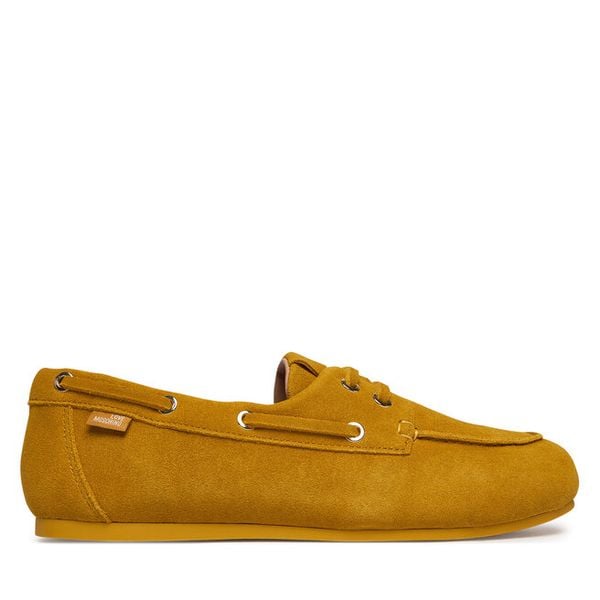 Mokasyny LOVE MOSCHINO. Żółte mokasyny damskie Love Moschino. Za 474.99 zł.