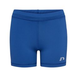 Szorty dziewczęce Newline Core. Niebieskie spodenki dla dziewczynek Newline, bez wzorów, z elastanu, eleganckie. Za 147.50 zł.