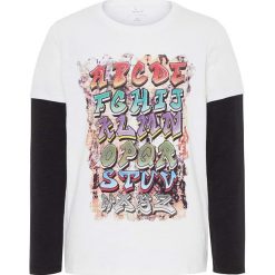 Koszulka "Bapono" w kolorze czarno-białym. T-shirty dla chłopców marki name it boys. W wyprzedaży za 45.95 zł.