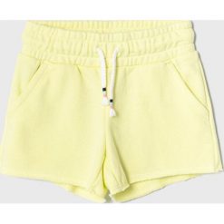 GAP - Szorty dziecięce 104-176 cm. Spodenki dla dziewczynek GAP, bez wzorów, z dzianiny. W wyprzedaży za 49.90 zł.