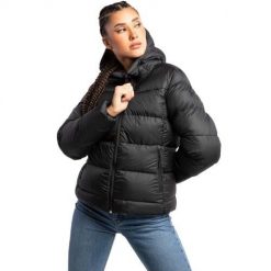 Kurtka puchowa damska Helly Hansen Active Puffy. Czarne kurtki damskie Helly Hansen, xs, bez wzorów, z puchu, bez kaptura. W wyprzedaży za 886.80 zł.