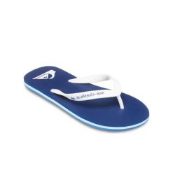 Klapki dla Mężczyzn MOLOKAI CORE Niebieski. Niebieskie buty sportowe męskie Quiksilver, z gumy, bez zapięcia. Za 59.99 zł.