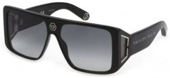 Okulary PHILIPP PLEIN SPP014V990700. Okulary przeciwsłoneczne, Kolor czarny. Mężczyzna. NoSize. Czarne okulary przeciwsłoneczne męskie Philipp Plein. Za 666.05 zł.