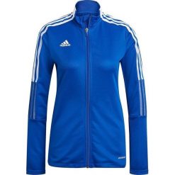 Adidas Bluza damska adidas Tiro 21 Track niebieska GM7304 XS. Niebieskie bluzy damskie Adidas, xs, bez wzorów, bez kaptura. Za 168.92 zł.