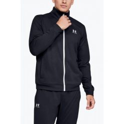 Bluza Męska Under Armour Treningowa Szybkoschnąca Sportowa Rozpinana. Czarne bluzy męskie Under Armour, m, bez wzorów, bez kaptura. Za 189.99 zł.