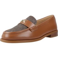 Buty MICHAEL KORS LEX LOAFER Brązowy. Brązowe obuwie sportowe damskie MICHAEL KORS ACCESS, bez wzorów, ze skóry, na fitness i siłownię. Za 480.99 zł.