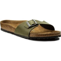 Klapki BIRKENSTOCK - Madrid Bs 1009984 Pull Up Olive. Klapki damskie marki Birkenstock. W wyprzedaży za 159.00 zł.