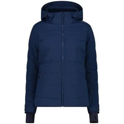 Cmp Kurtka narciarska damska Stretch WP10000. Niebieskie kurtki damskie CMP, m, bez wzorów, z materiału, bez kaptura, narciarskie. Za 557.00 zł.