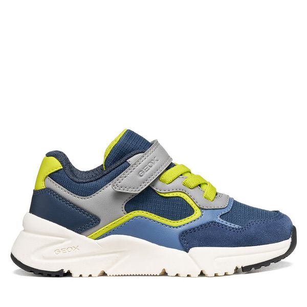 Sneakersy Geox. Trampki i tenisówki chłopięce Geox, bez wzorów, bez zapięcia. Za 269.99 zł.