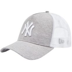 Czapka Trucker New Era MLB New York Yankees. Szare czapki i kapelusze męskie New Era, bez wzorów, z poliesteru, sportowe. Za 179.90 zł.