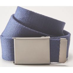Pasek parciany basic - Granatowy. Niebieskie paski damskie House, w paski. Za 25.99 zł.