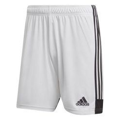 Krótkie spodenki piłkarskie adidas Tastigo 19 Męskie. Białe krótkie spodenki sportowe męskie Adidas, m, bez wzorów, do piłki nożnej. Za 81.99 zł.
