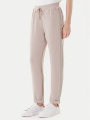 Liu Jo Spodnie dresowe TF5093 J4616 Beżowy Regular Fit. Brązowe spodnie dresowe damskie Liu Jo, xxl, bez wzorów, z dresówki. Za 679.99 zł.