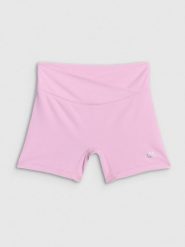 4F Legginsy krótkie treningowe damskie 4F x Anna Lewandowska - różowe XS. Czerwone legginsy damskie 4f, l, bez wzorów, z materiału, z podwyższonym stanem, krótkie, do biegania. Za 99.99 zł.