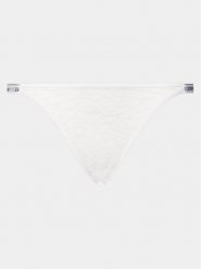 Calvin Klein Underwear Figi brazylijskie 000QD5155E Biały. Białe figi damskie Calvin Klein Underwear, l, bez wzorów, z syntetyku. Za 89.99 zł.