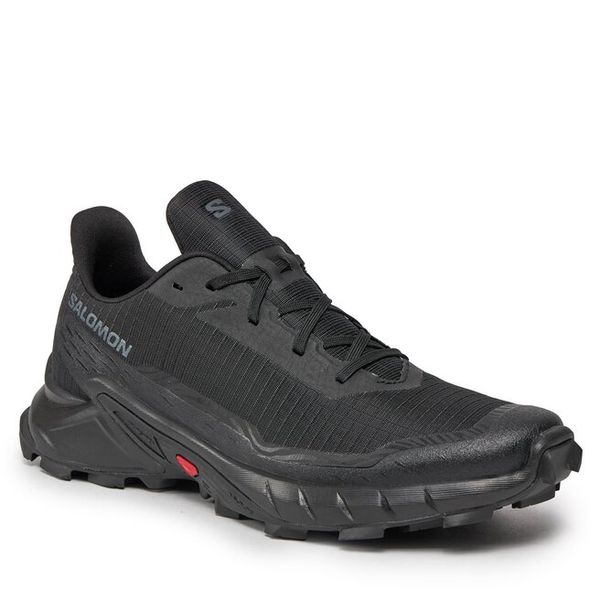 Buty do biegania Salomon. Czarne buty sportowe męskie Salomon, bez zapięcia, do biegania. Za 429.99 zł.