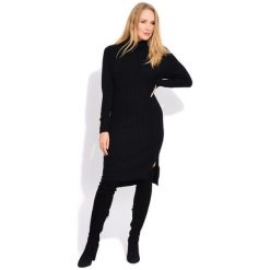 Fille Du Couturier Sukienka Damska Avril 44 Czarny. Czarne sukienki damskie Fille Du Couturier, z materiału, z długim rękawem. W wyprzedaży za 299.00 zł.